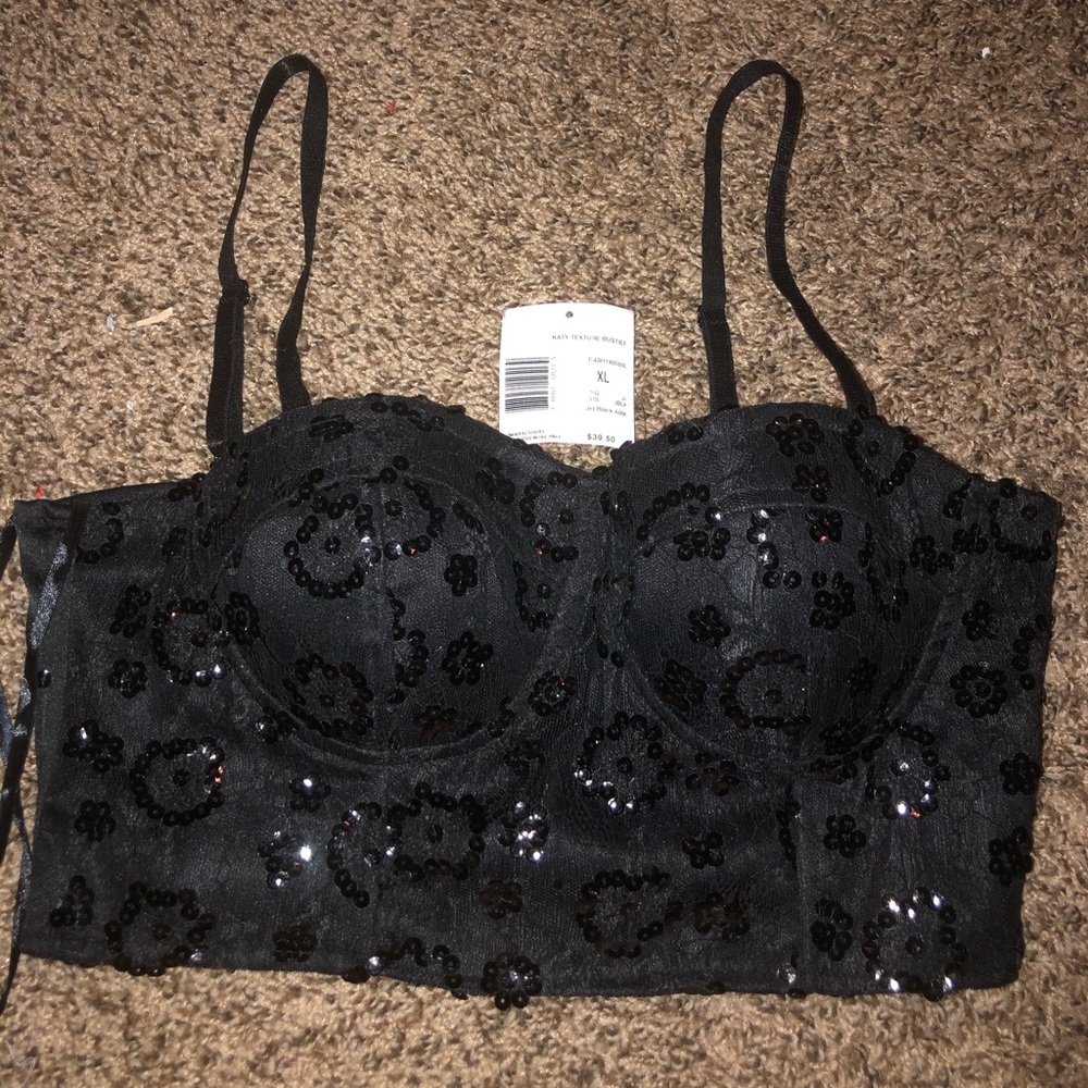 Sequin Bustier